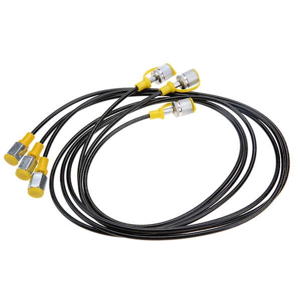 Kaivinkoneen hydraulipaineen testaussetti testauspisteliittimellä ja mittarilla