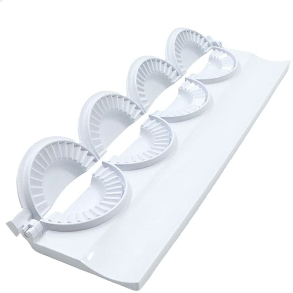 Dumpling Press, lätt att rengöra plastkonstruktion för problemfri matlagning, Ravioli Degmakare som förbättrar din matlagningsupplevelse, 1 set