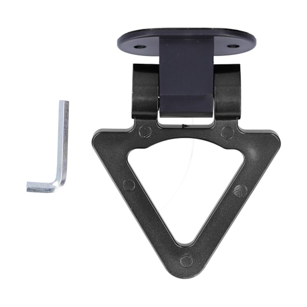 Universal Trailer Træk Hooks Simulerings Dekorativ Racing Bil Styling Dekoration Sort