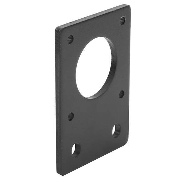 42 Stepper Motor Mount Flat Bracket Aluminium Alloy Monterings Plate for 3D Printer Svart