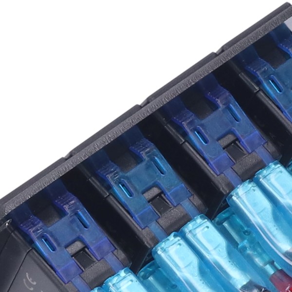 Musta 4-paikkainen vipukytkinpaneeli IP65 vedenkestävä kytkimellä LED-taustavalolla Moottoriveneen muokkaus DC12‑24V