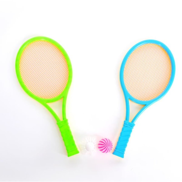 Udendørs sport, badminton tennisketchere bolde sæt børn