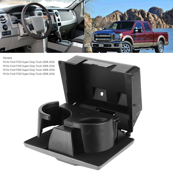 Dobbelt Vandkopholder Udskiftning Grå 8C3Z2513562AC Passer til Ford F250 F350 F450 F550