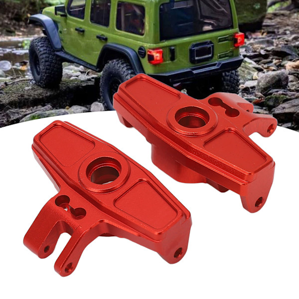 RC Bil C-Navbärare Aluminiumlegering Caster Block för UD1002 UD1002se för SG1002 UD1002SE 1/10 Öken Off Road Truck Röd
