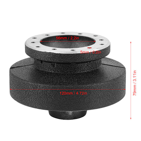 Ratstyrehub Adapter Montering Base Bil Ombygning Tilbehør Passer til E36 MOMO/OMP/NRG