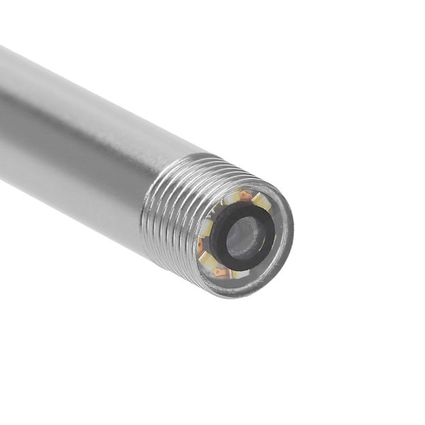 3 i 1 Digital LED Otoskop Øre HD Visual Kamera Scope Ørevoksfjernelse Rengøringskit Sølv