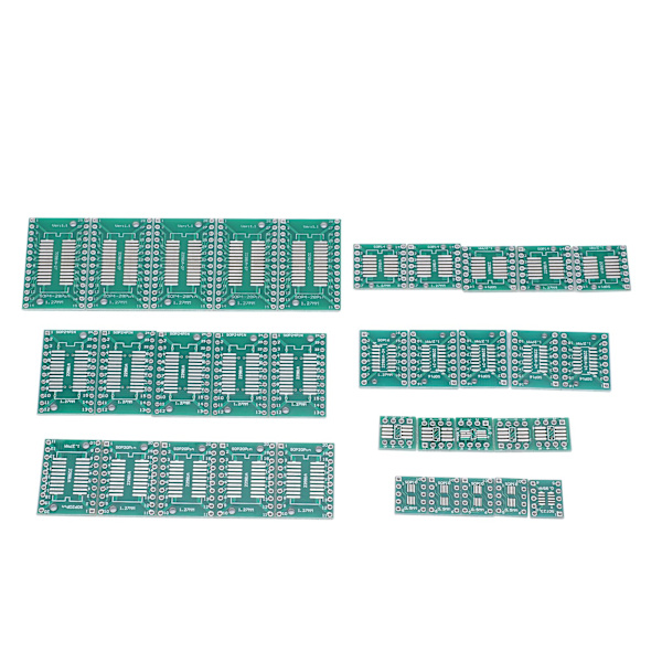 35 stk. Adapterplader Signal Kilde Fejlfinding Vedligeholdelse PCB Udskiftning 8P 10P 14P 16P 20P 24P 28P