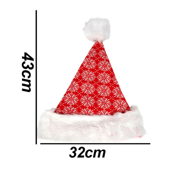 Julhatt, tomtehatt för unisex för festtillbehör