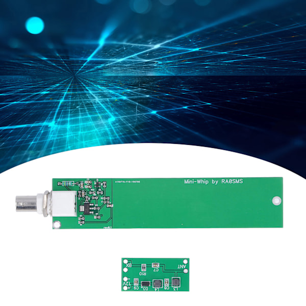 2 stk Aktiv Antenne VLF LF HF Kortbølge Mottakermodul Radiomottakerkort 10KHz‑30MHz