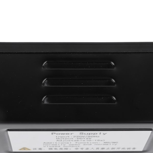 Dør Elektrisk Lås Strømforsyning 12V 5A Backup Dør Adgangskontrol Strømforsyning til Indgang Udgang Kontrolsystem