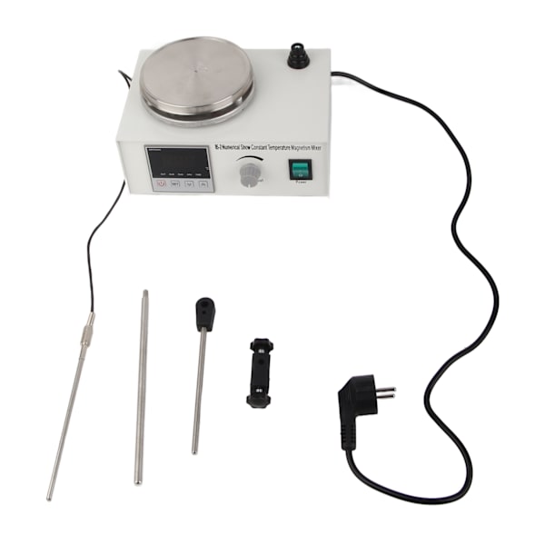 Digital Display Magnetisk Rørere Konstant Temperatur Opvarmning Magnetisk Varmeplade Mixer til Laboratorium EU Stik 220V