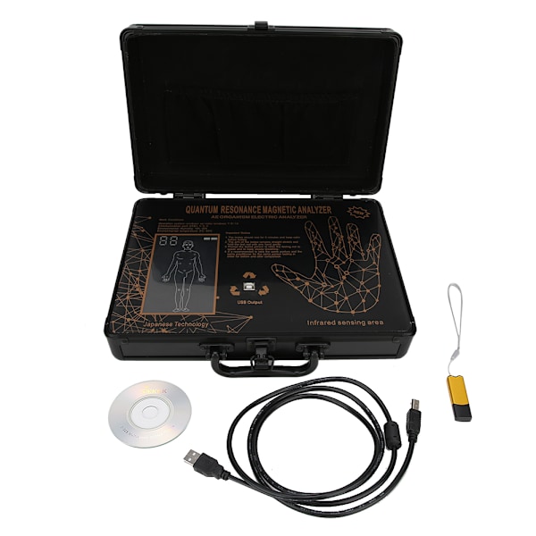 Mikroelementanalysator for helsetilstand - Sub-Health Detector med USB-kabel