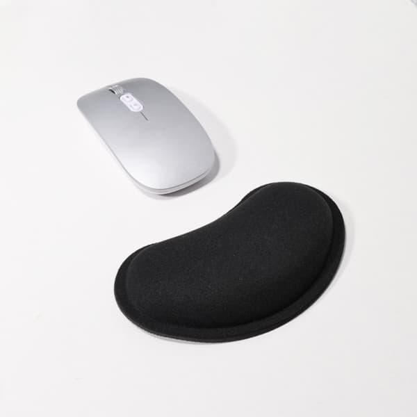 Ergonomisk håndleddspute, sklisikker gummibase musematte for kontor, hjem