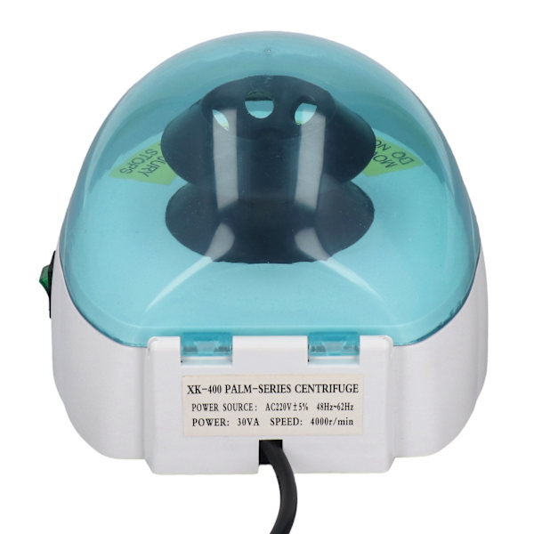 Minicentrifug Mini Handhållen Lågbrus ABS 4000RPM Bänkbordscentrifugmaskin EU-kontakt 220V