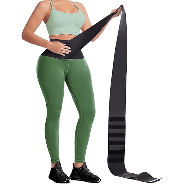 Midjebandage för kvinnor, osynlig plus size Tri