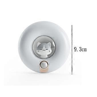Cirkel kat menneskekrops induktionslys, LED natlys