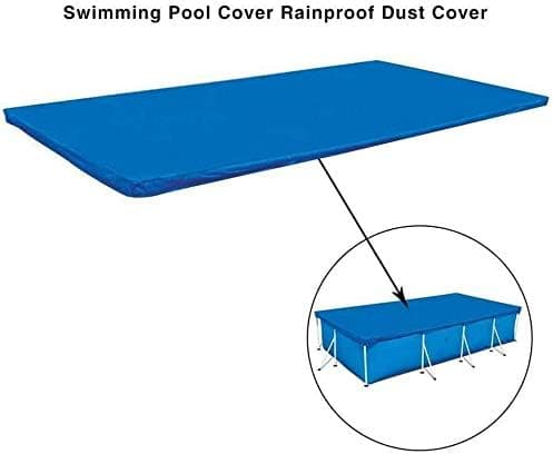 Poolskydd, rektangulärt, UV-skydd, dammskydd, simbassäng