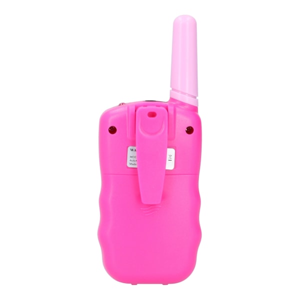 2-pack Mini Walkie Talkie Set USB Laddning Trådlös Radio Barnleksaker för Barn Födelsedag Julgåvor Rosa Europeisk 8CH PMR 446MHZ