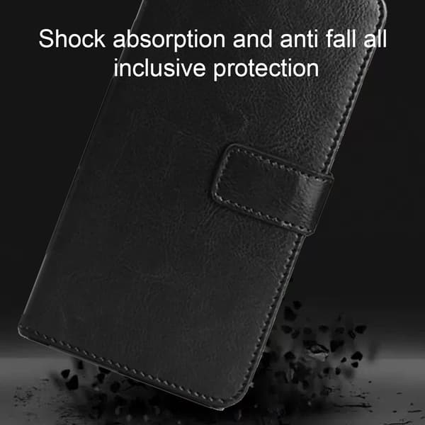 Xiaomi 11T / 11T Pro Ægte Læder Cover - Vælg Farve! Sort