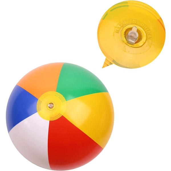 10 tuuman puhallettava rantapallo - Rainbow Color -uima-allas