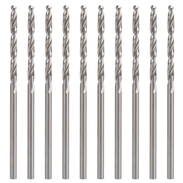 10 st Borrbits med rak skaft, spiralformade, HSS för smycken, pärlor, stansning 2,0 mm