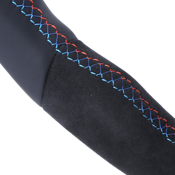 For M Performance V2 Fladbund Nappa Suede Ratstyre Udskiftning til F8X M2 M3 M4 (Rød 12-Timers Ring)