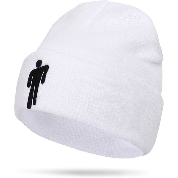 Bekväm Mjuk Slouchy Hot Topic Logo Beanie Stickad Hat Stretchy