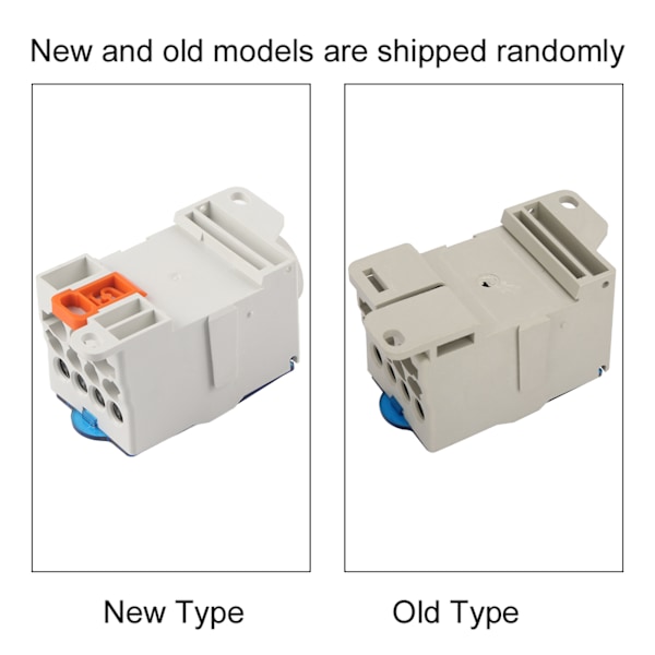 UKK-250A DIN-skena Terminalblock Distributionsbox Universal Strömfördelningsbox