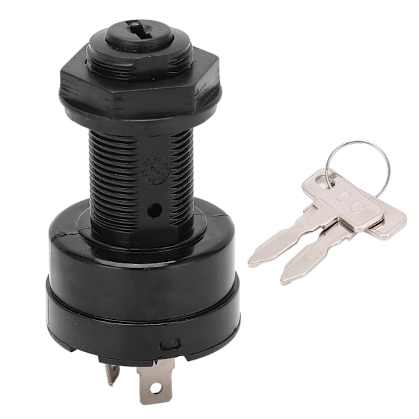 Starter Tændingssluse med 2 Nøgler 102508601 Udskiftning til Club Car Precedent Elektrisk 2004‑UP