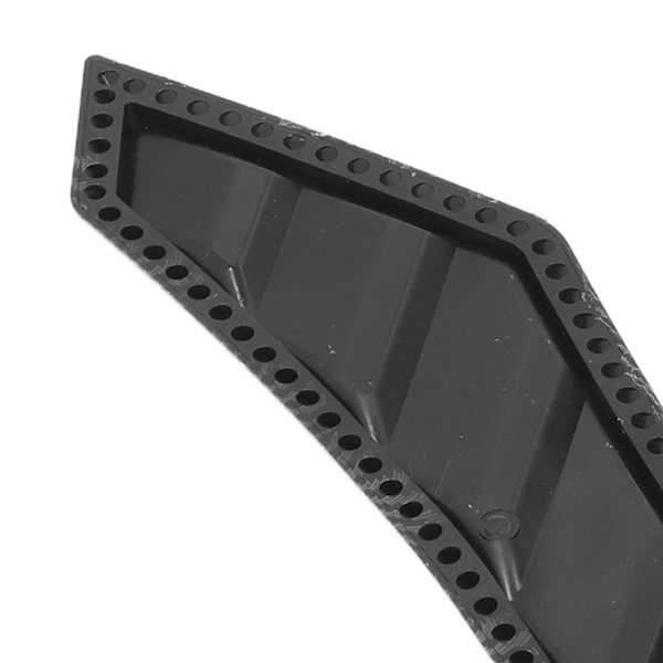 2 stk. Kulfiber-Style Hætteventiler Bonnet Cover Gummi Front Bonnet Vent Universal til Bil