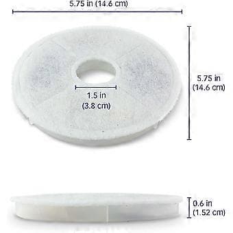 Suodatinpakkaus 6 kpl (tyyli 54)