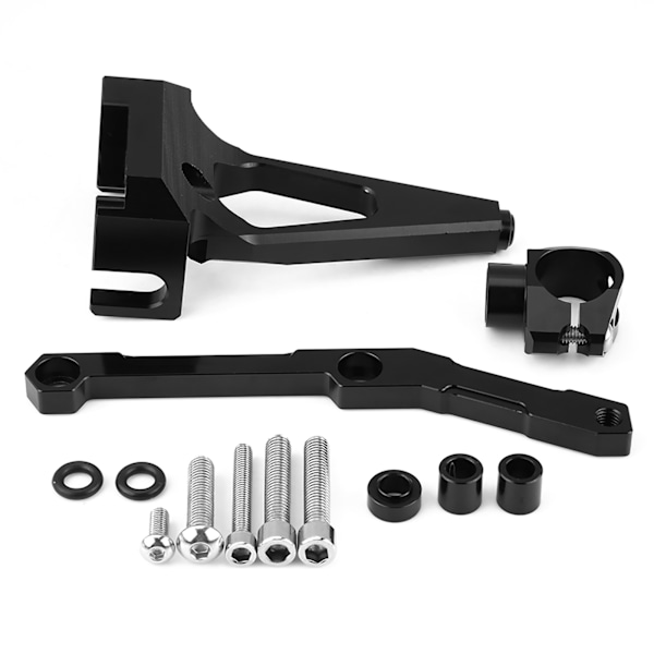 Motorcykel CNC Styrdämpare Fäste Stabilisator Kit för MT09 MT‑09 FZ‑09 2013‑2017