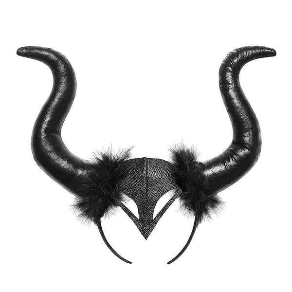Halloween djevelhorn, kostymehodeplagg med magisk pannebånd