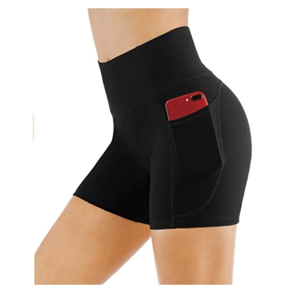 Yoga Fitness Sports Løpeshorts Høy Midje Yoga Shorts for