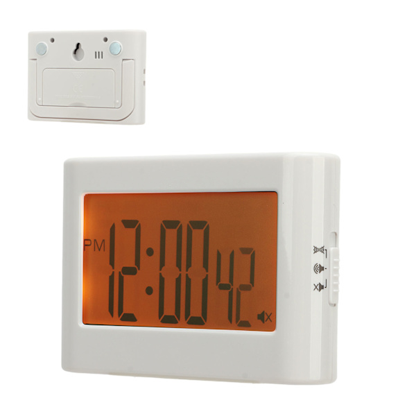 Flash Alert Timer med stativdesign, Magnetisk bakside Elektronisk timer Lyd Vibrasjon Baklys Nedtelling Opp-funksjon for studier Matlaging, Digital timer