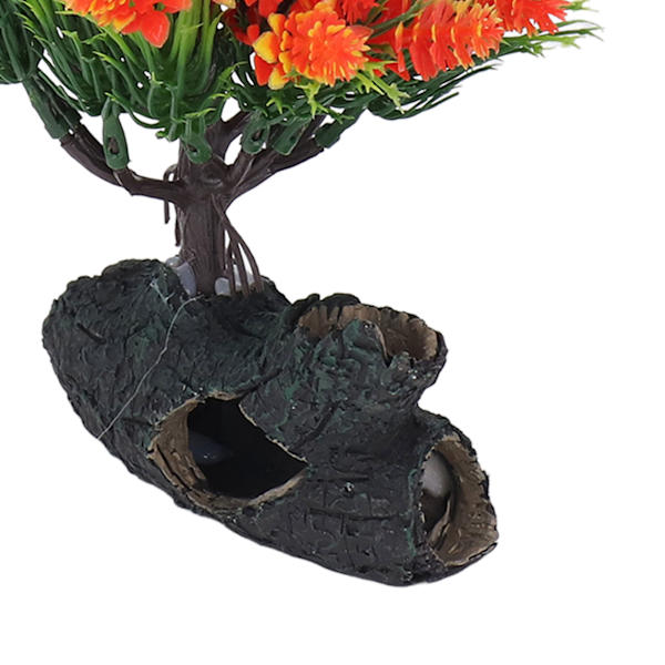 Akvarium Plante Dekorationer Simulation Kunstig Tang Vandplanter til Hjem og Akvarium Landskab Rød