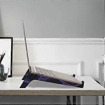 Laptop Stand Epoxy Resin Form DIY Håndværk Notebook Computer Beslag Silikoneform
