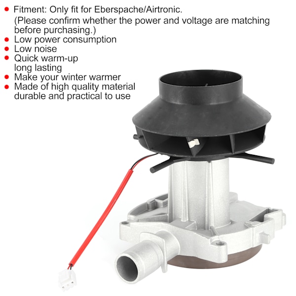 Blæsermotor Samling 5KW 12V Forbrændingsluft Blæservarmer til Eberspache/Airtronic