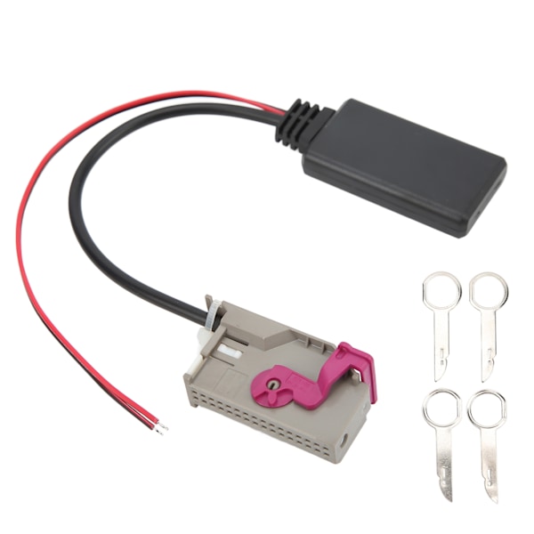 32-polet Bluetooth AUX IN Adapter Audiokabel Udskiftning til A8 TT R8 A3 A4 RNSE Navigation
