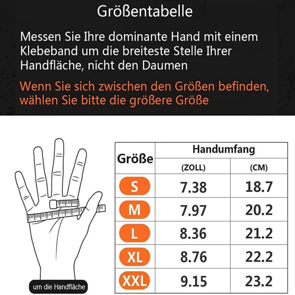 Winterhandschuhe für Herren, wasserdichte Handschuhe zum Skifahr