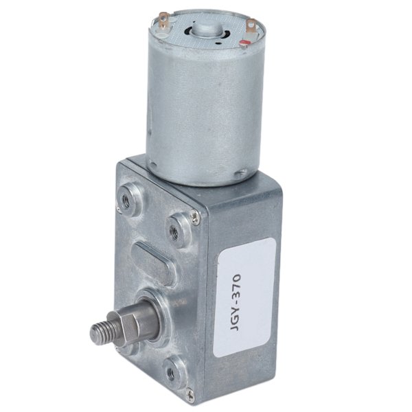 DC12V Madon Gear Moottori Itselukkiutuva Kääntyvä Nopeudenvaihtomoottori 8mm Akselilla JGY‑3706RPM
