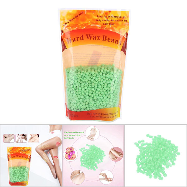 300g/Pose 8 Typer Depilatorisk Hårdvoksbønne Arm Kropshårfjernelse Bivoks Pellets(08#)