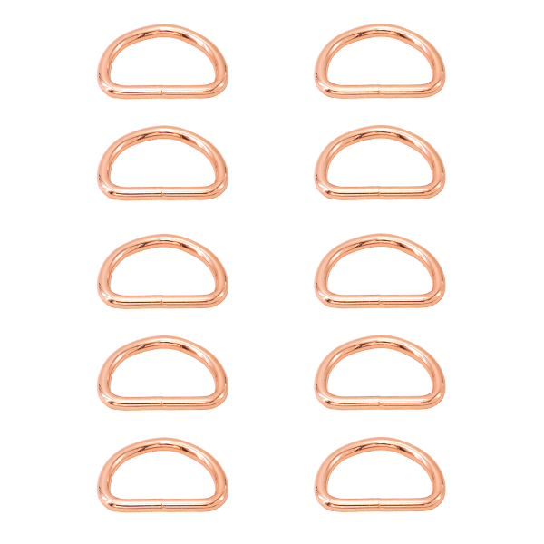 10 pcs D Rings, Webbing Buckle Ring for DIY Sewing Bags Belts do