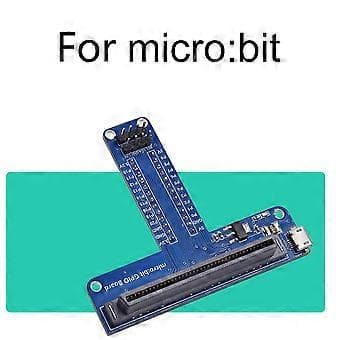 T-Typ Expansionsadapter för Microbit Kopplingsdäck Python Grafiskt Programmeringsgränssnitt för BBC Micr