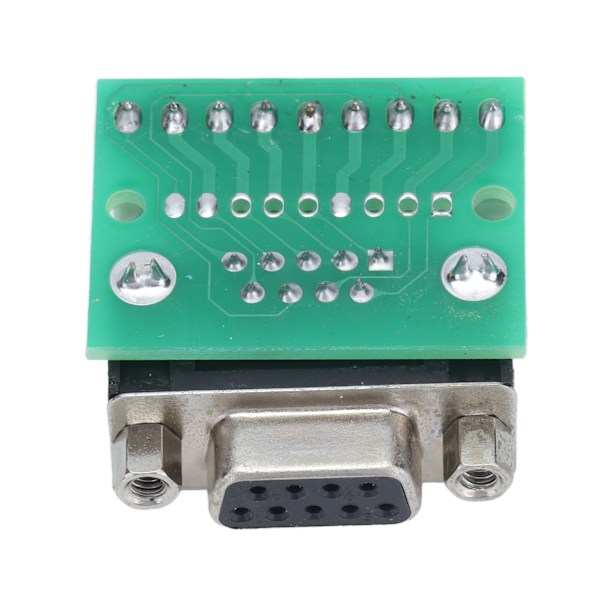 DB9 Hunn Terminal Breakout Board 9 Posisjoner Skrue Adapter for RS232 RS485 Kontakt