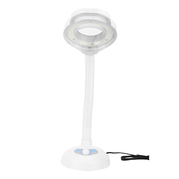 LED Tattoo Gulvlampe Neglekunst Lampe Justerbar Grader Forstørrelsesglas Koldt Lys EU Stik 220V