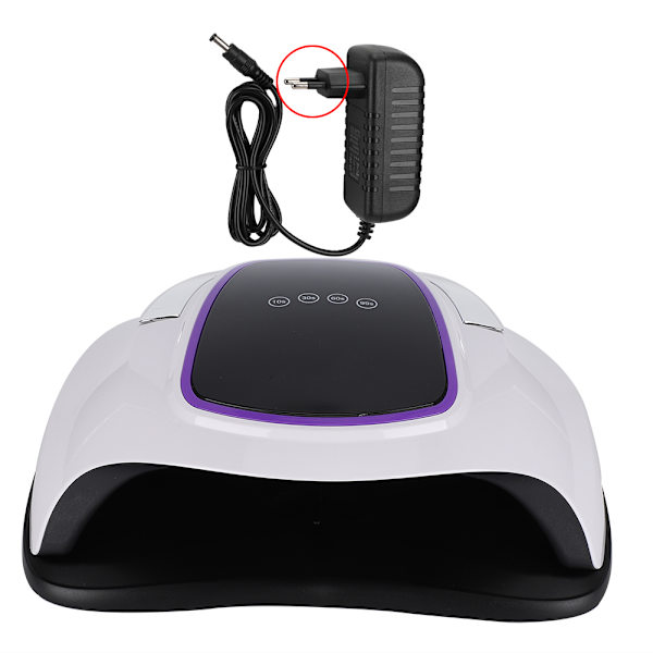108W Neglelampe UV LED Gel Neglelakk Tørker Rask Tørking Neglekunst Maskin 100-240VEU Plugg