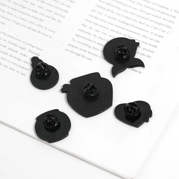 5 Utomhus emalj stift för ryggsäckar - emalj stift set | Stift för jackor