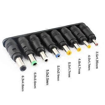 USB C PD Type C til 12V 3.5/4.0/4.8/5.5mm 8in1 Strømkabel til Router CCTV LED Strip Lys