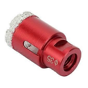 M14 Diamantbor Professionel Vakuumloddet Borekrone (35mm)